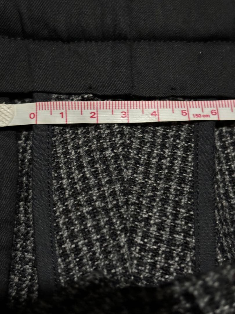 マーガレットハウエル　ツイード　テーパードスラックス　美品　XL W90