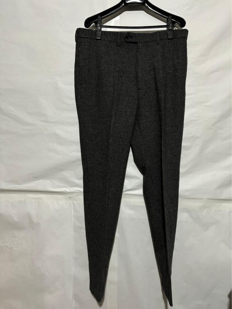 マーガレットハウエル　ツイード　テーパードスラックス　美品　XL W90