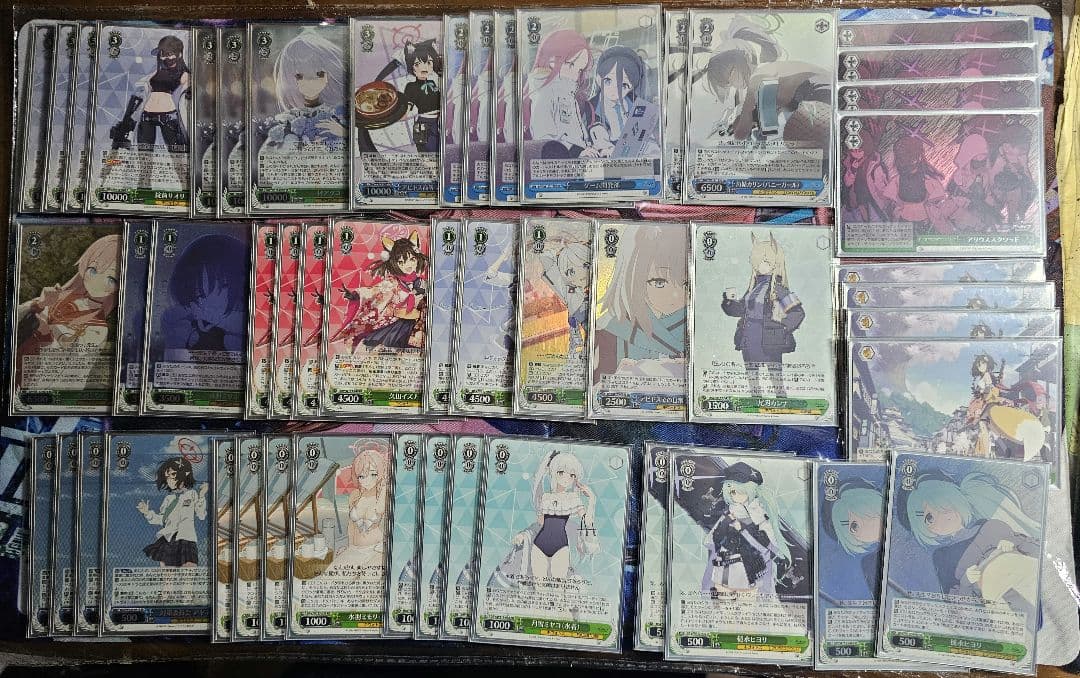 ヴァイスシュヴァルツ　ブルーアーカイブ　宝ストブ　　一部ホイル　デッキ　ブルアカ