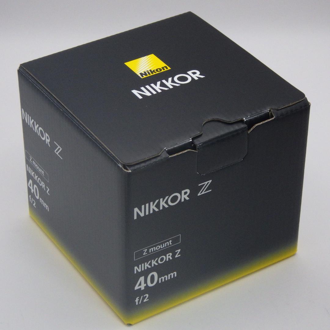 Nikon NIKKOR Z 40mm f/2 単焦点レンズ 新品　即納品