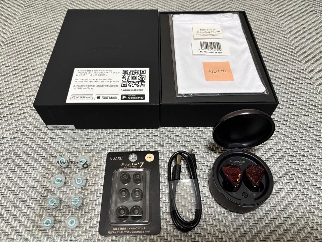 NUARL (ヌアール) inovator バーガンティレッド