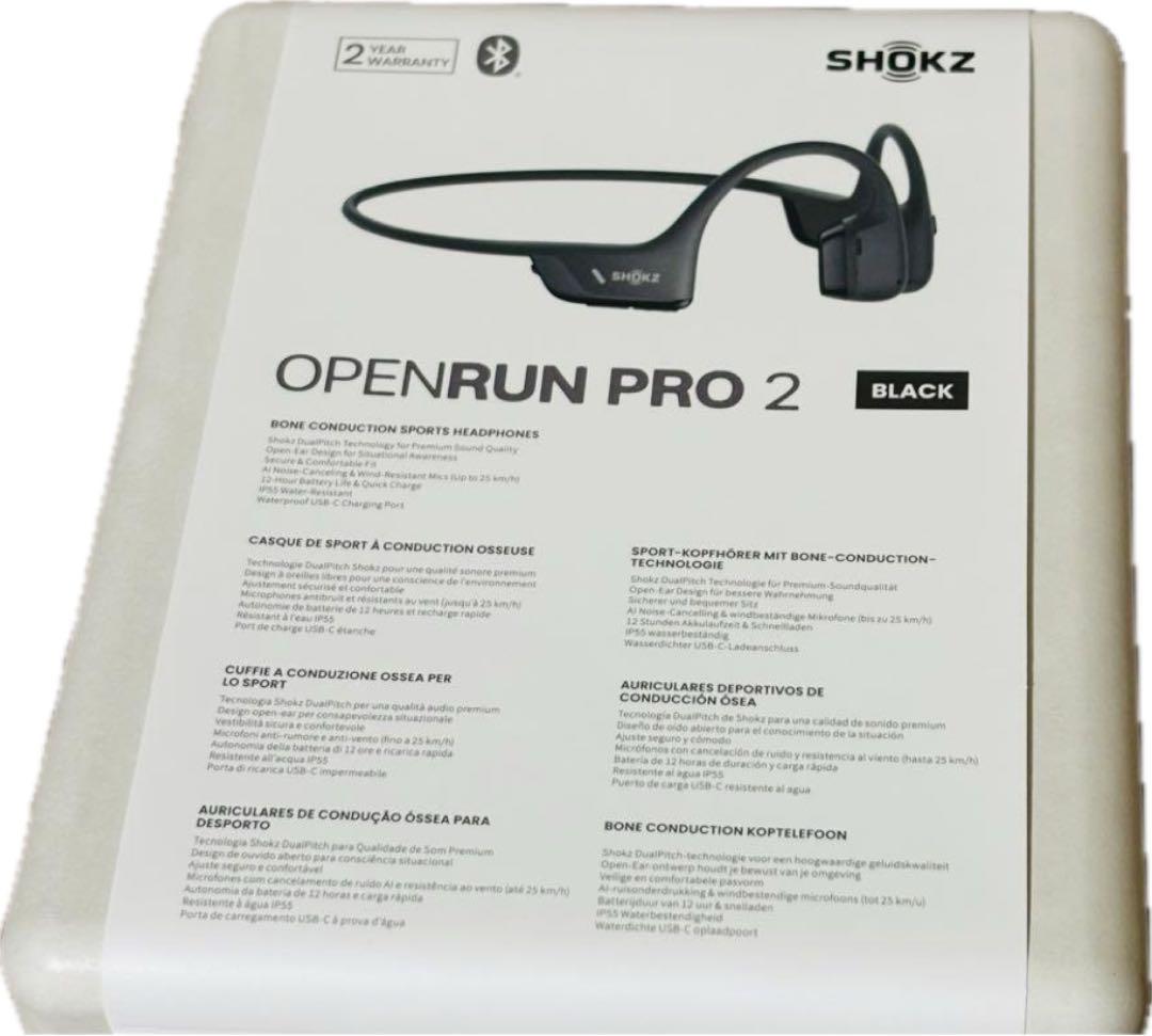 新品未開封shokz OPENRUN PRO2