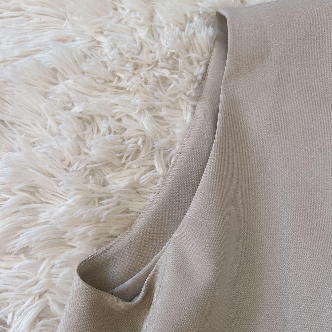 美品✨ソージュ SOEJU ソフトオックスノーカラージレ ベスト ベージュ