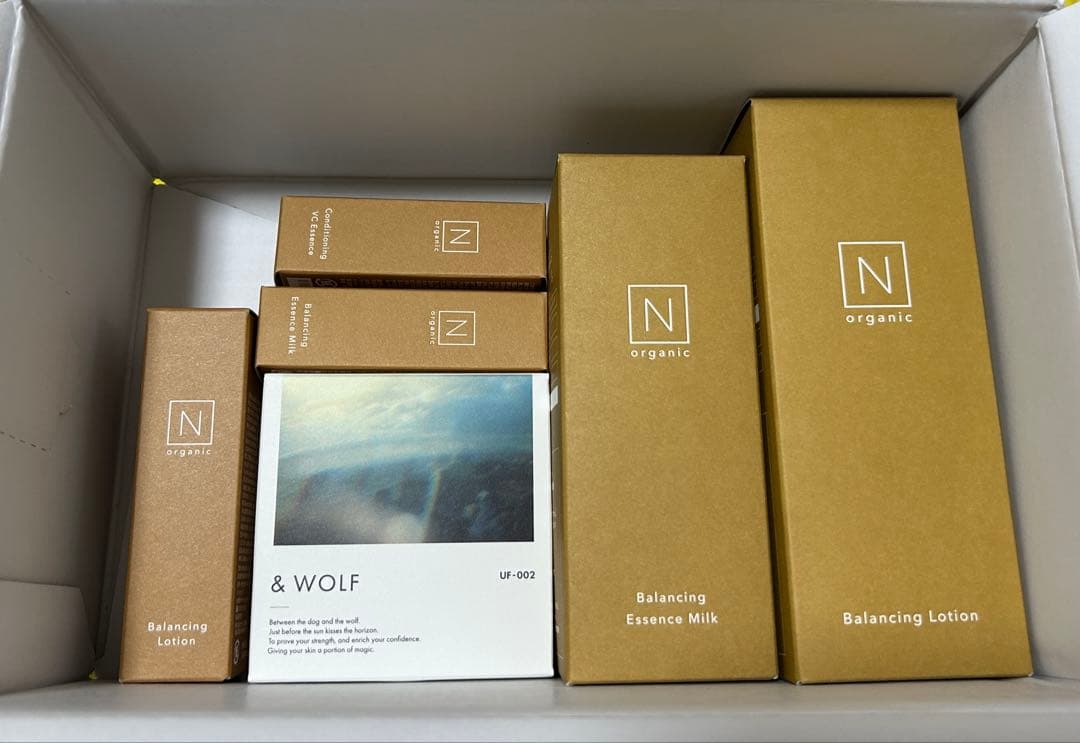 新品•未開封N organic Basic ローション・エッセンスミルクセット