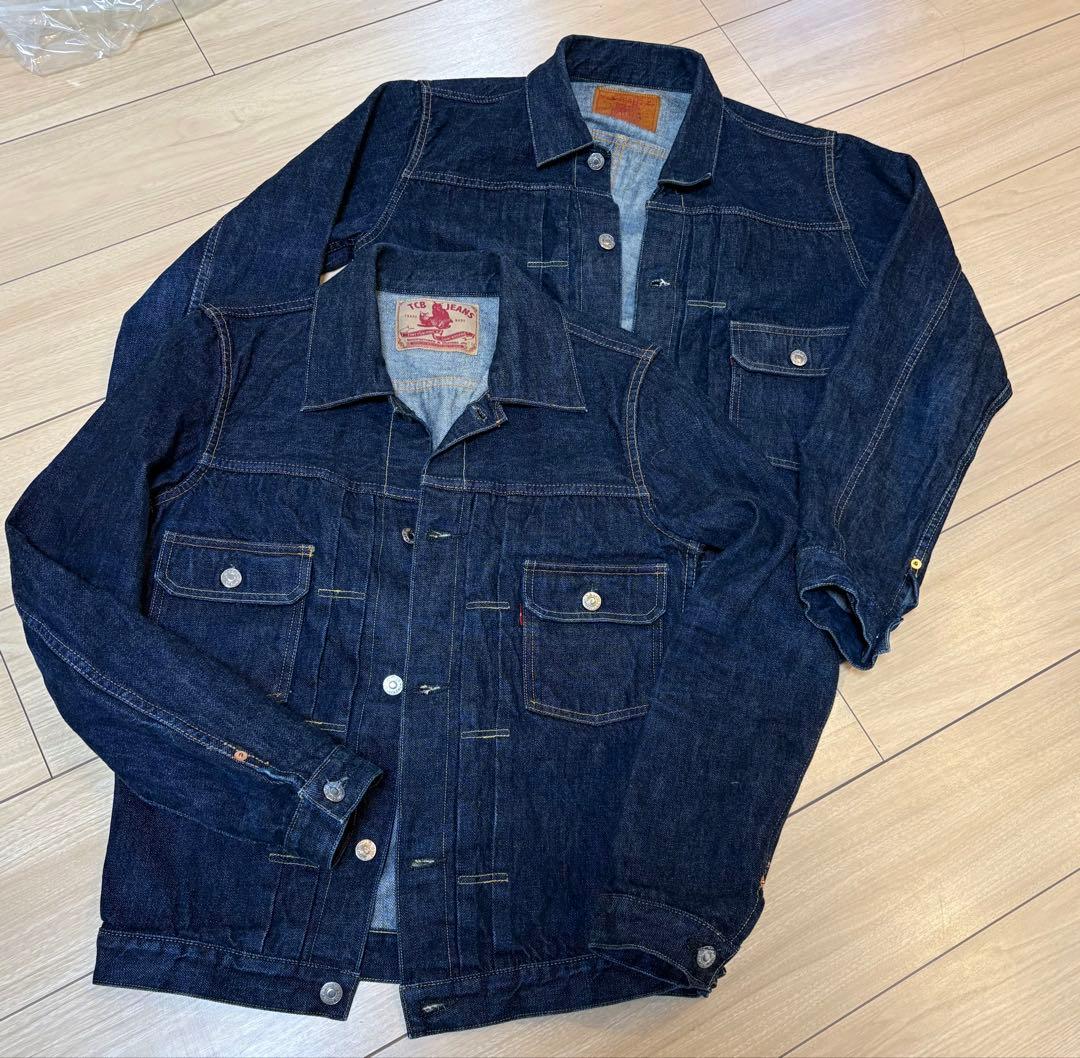 TCBジーンズ Gジャンセット 2枚 Jeans