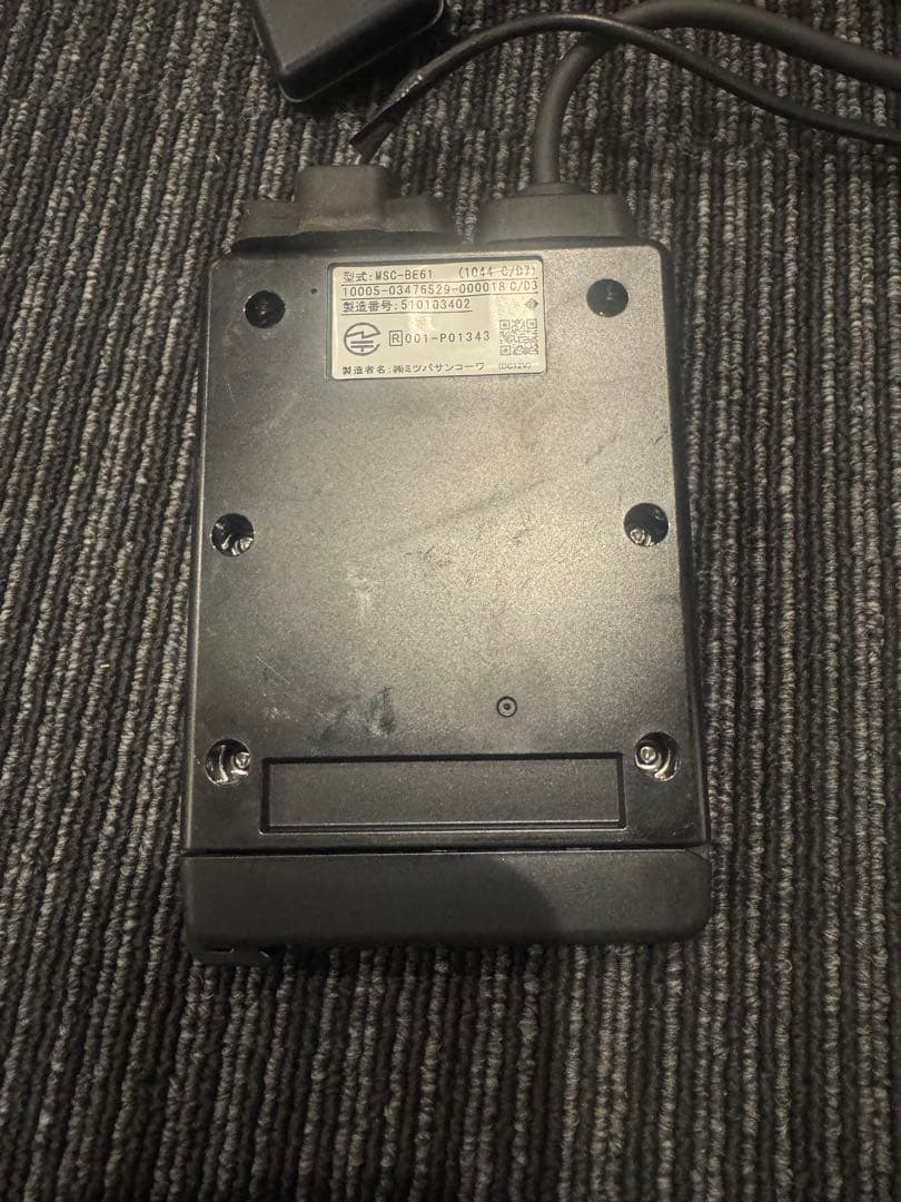 ミツバ MITSUBAバイク用ETC MSC-BE61 アンテナ分離型動作確認済