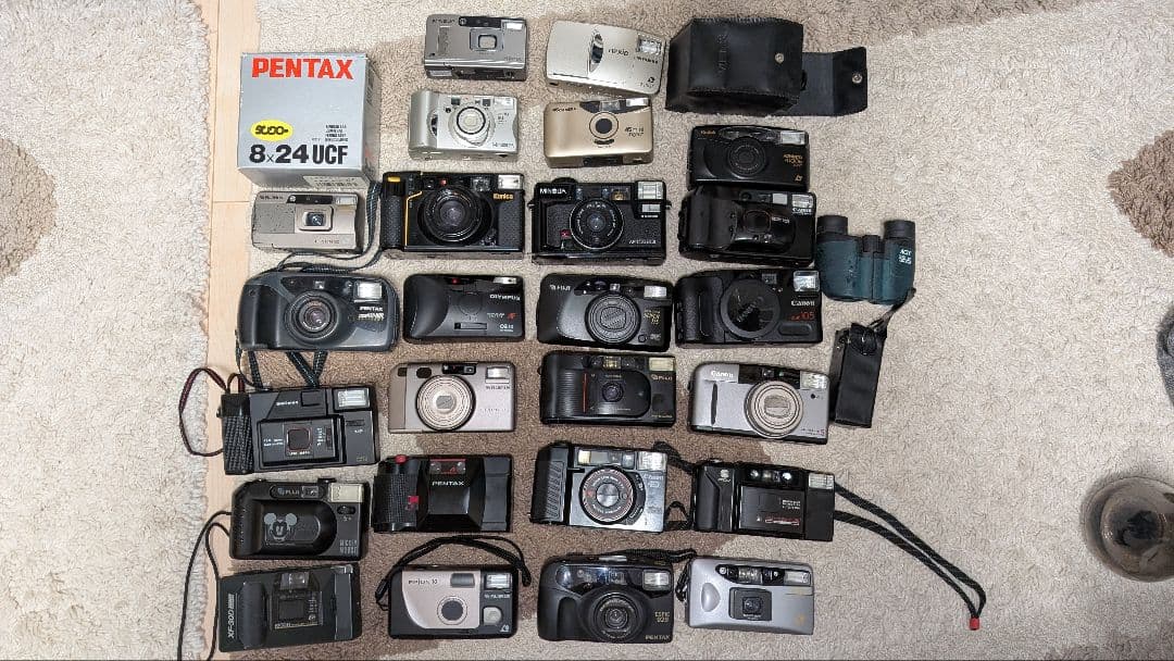 ジャンク　フイルムコンパクトカメラ　まとめ売り