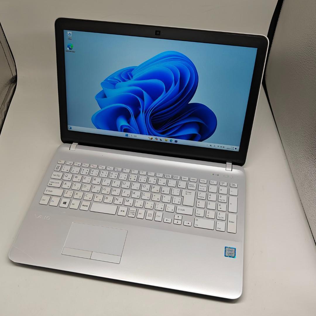 【VAIO】VJS 爆速i7 SSD256GB+HDD1TB 白 ノートPC