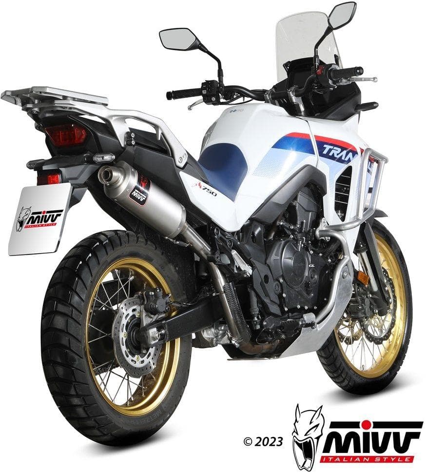 美品中古　XL750 トランザルプ　 mivv DAKAR スリップオンマフラー
