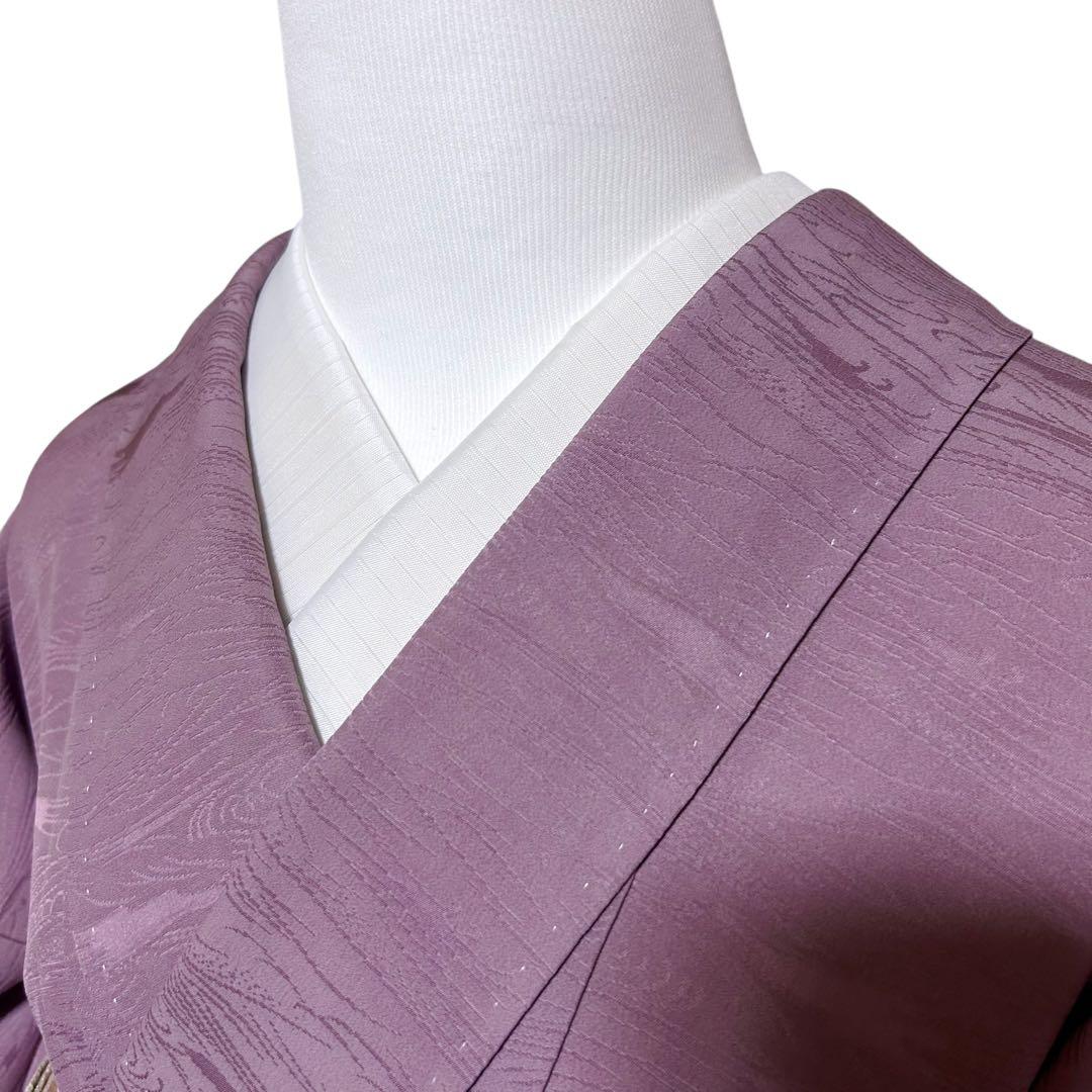 コ*)様 未使用　新品　美品　袷　正絹　色無地　絵羽色無地　フルセット　4点