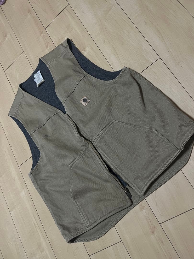 m*t様 カーハート ダック生地ベスト　90年代　アメリカ製