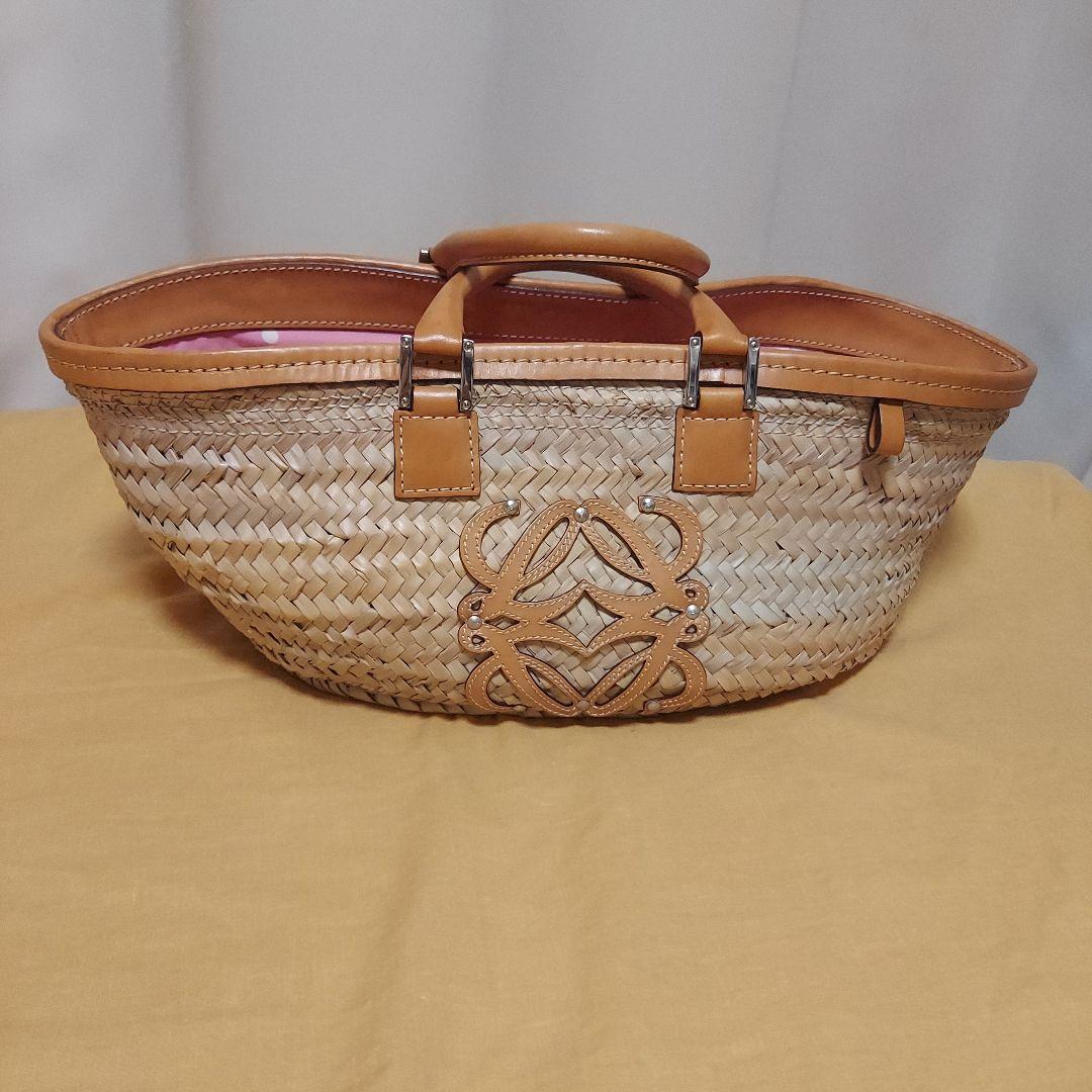 ♥️ロエベストローかごバッグ