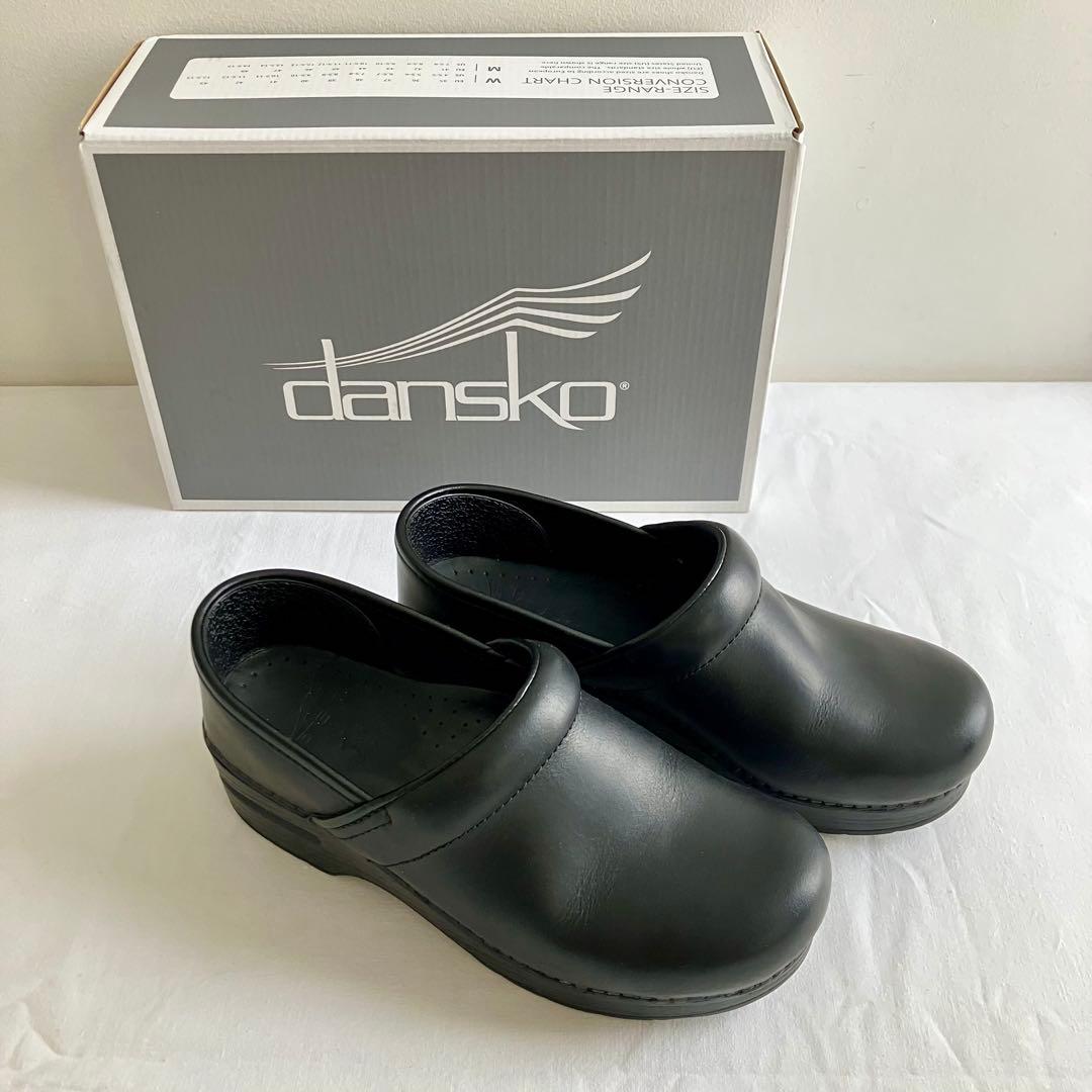【美品】dansko ダンスコ　プロフェッショナル Oiled 黒 36