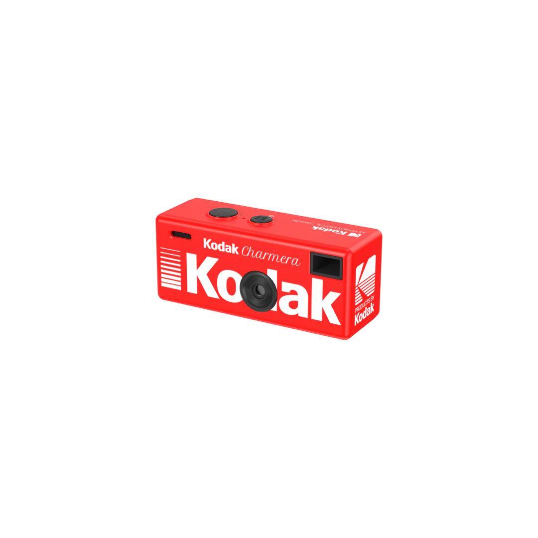未使用品 レッド Kodak Charmera チャメラ キーホルダーデジカメ