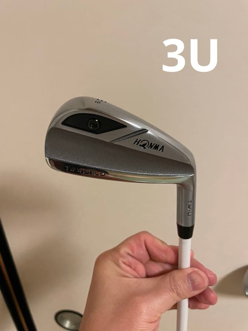 【清掃済】ホンマ TW-U 3U 4U 5U 3本セット MCH 60-S