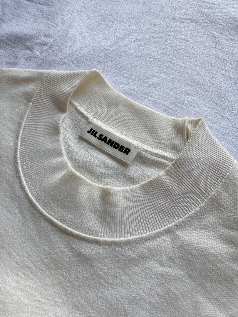 JIL SANDER ヘビーウェイトロゴTシャツ