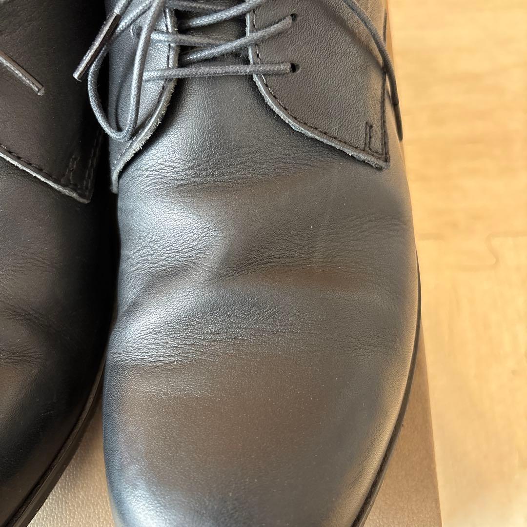 PADRON ブラック ドレスシューズ