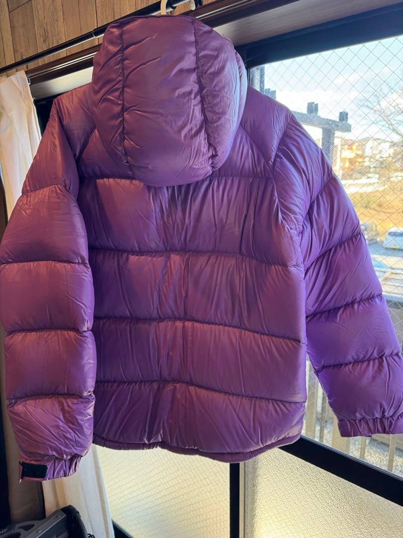 WILD THINGS パープル ダウンジャケット　PERTEX パーテックス