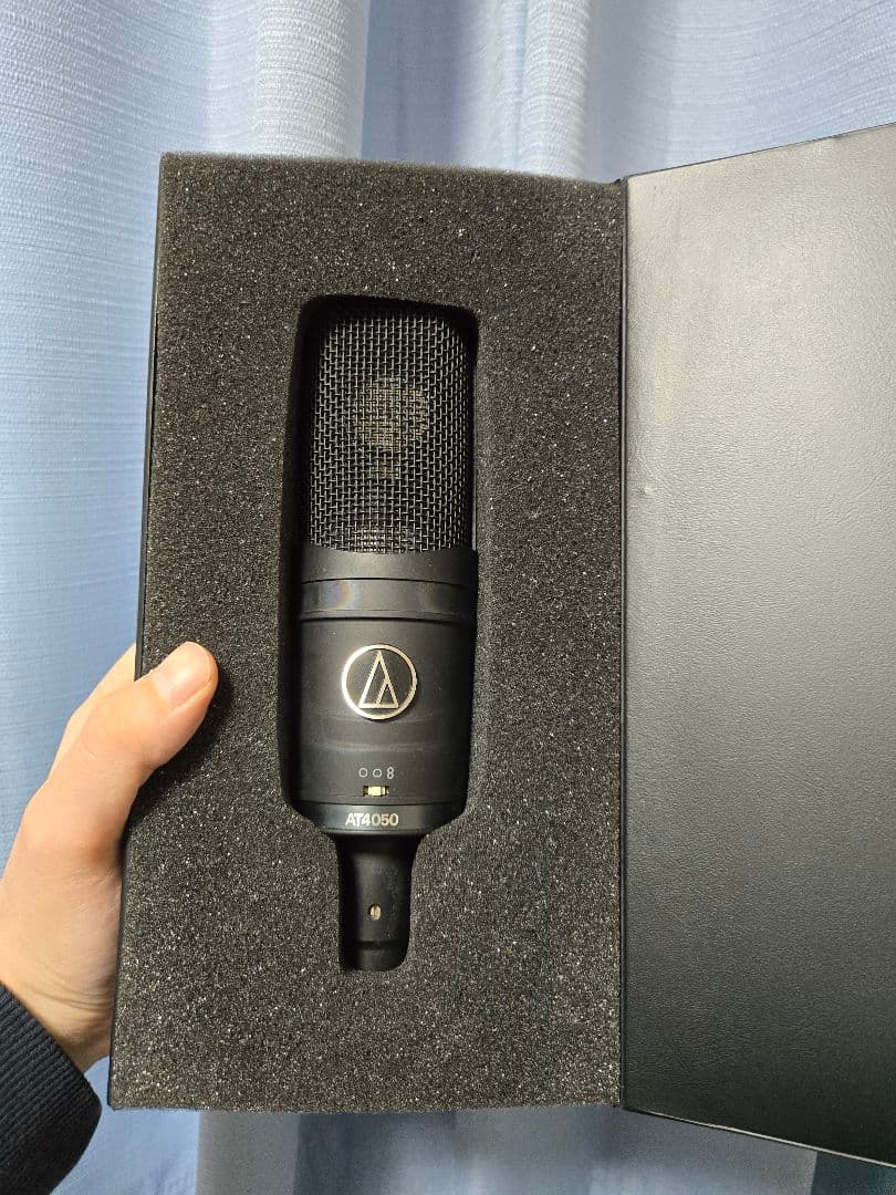audio technica AT4050 ショックマウントケース付