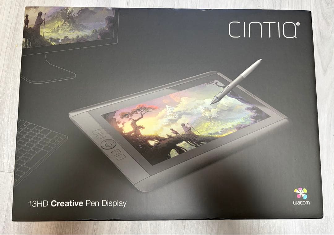 Cintiq 13HD液晶ペンタブレット DTK-1300/K0 wacom