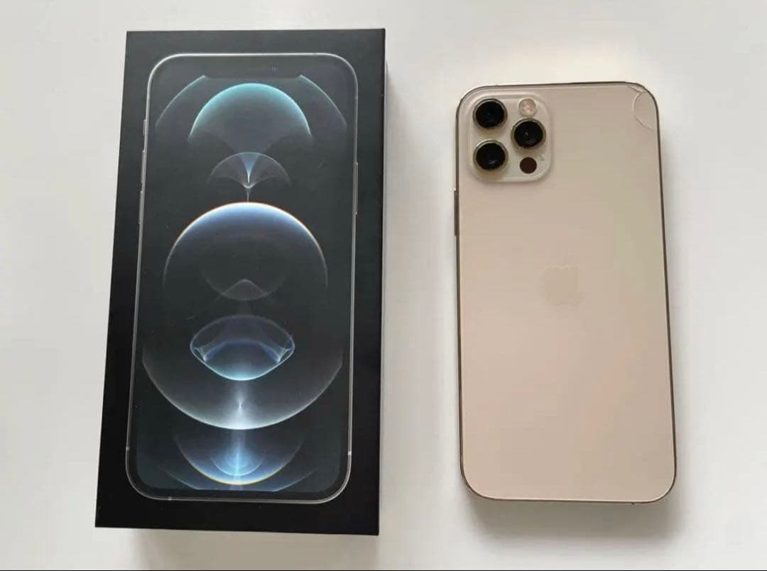 iPhone12Pro 256GB ゴールド/100% /SIMフリー