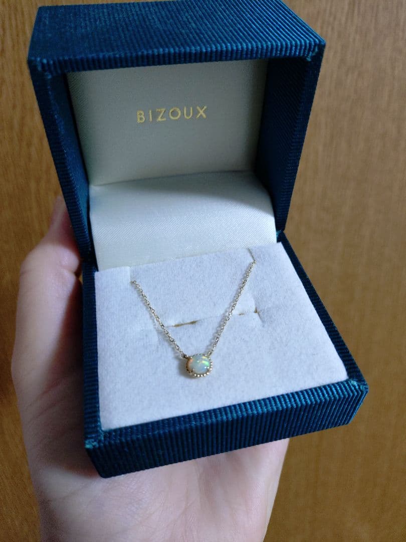 オパールネックレス BIZOUX