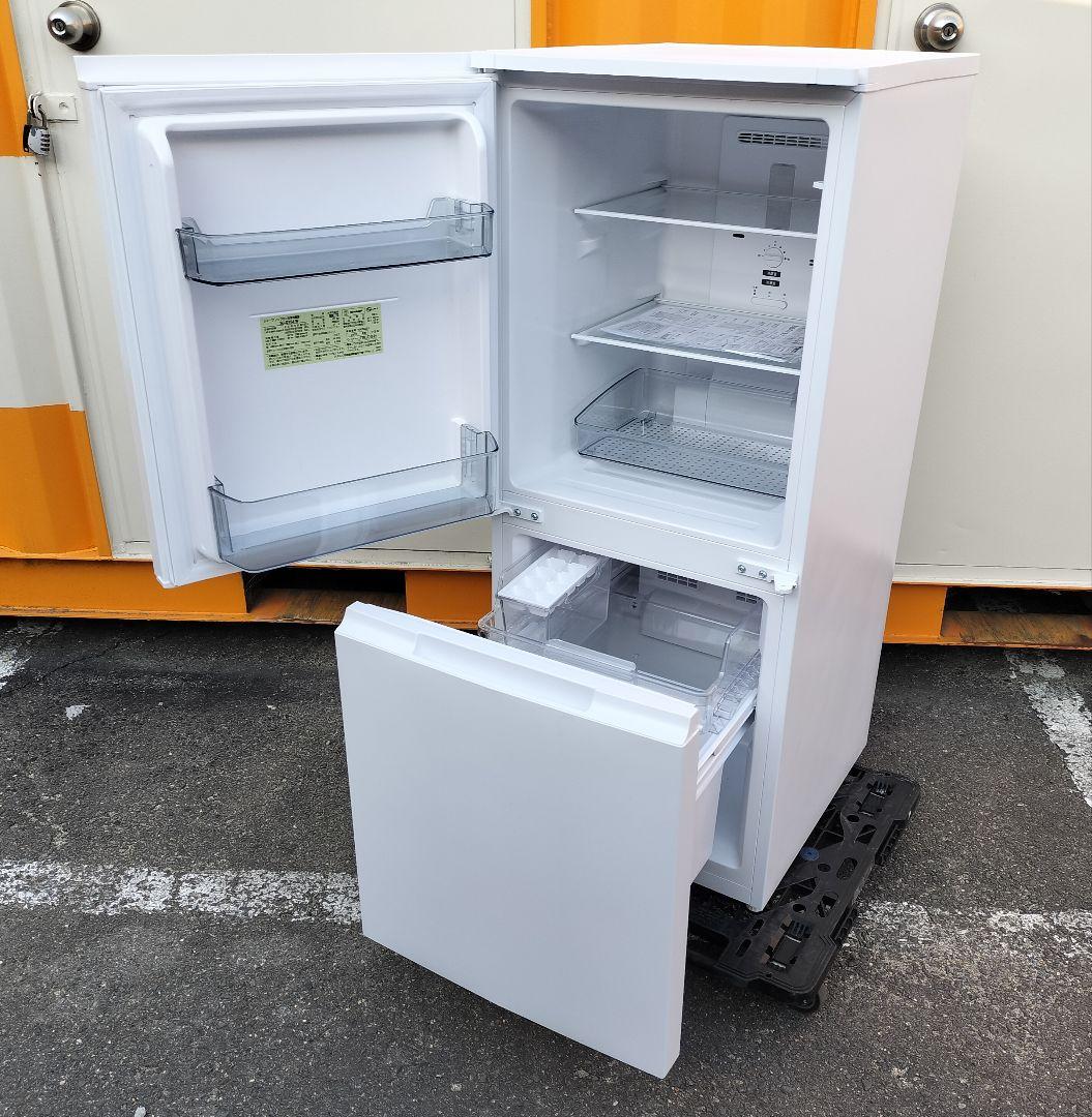 ■美品■SHARP 152L 冷蔵庫「つけかえどっちもドア」SJ-D15J-W