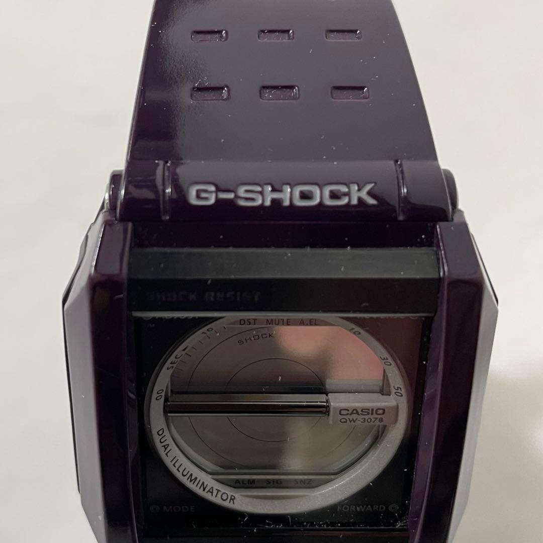 生産終了品 海外モデル カシオ G-SHOCK パープル スクエア型 レアカラー