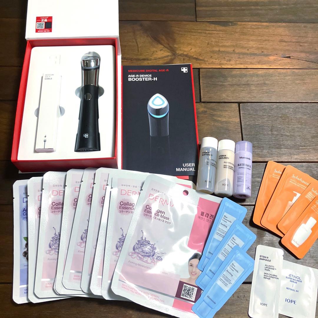 AGE-Rスキンブースターショット　美顔器　おまけ付き