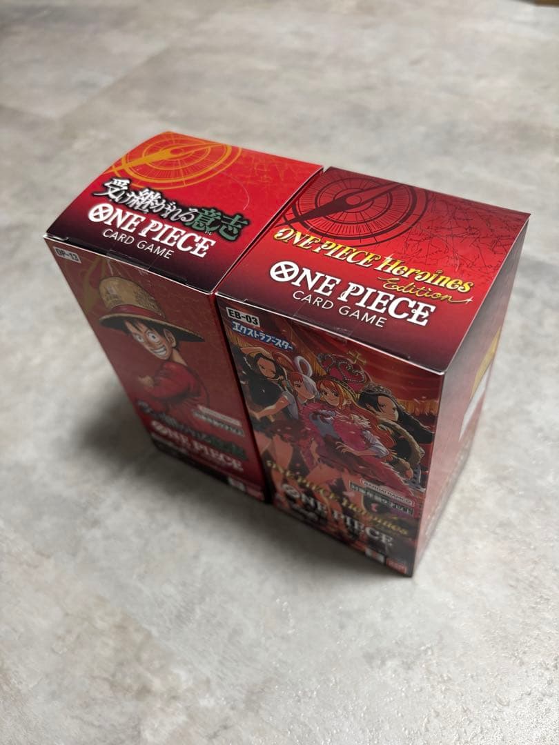 各1BOX ワンピースカードゲーム ヒロインズエディション 受け継がれる意志