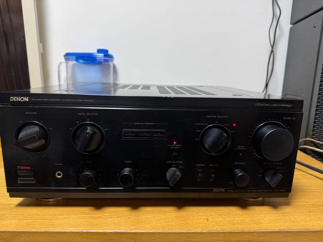 DENON 890D アンプ、動作確認済み、良い品。