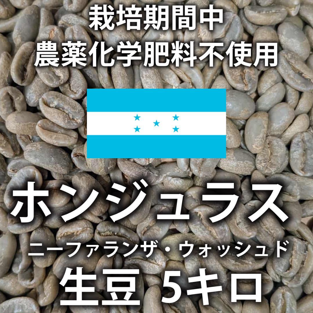 ホンジュラス ニーファランザ ウォッシュド 生豆 5キロ