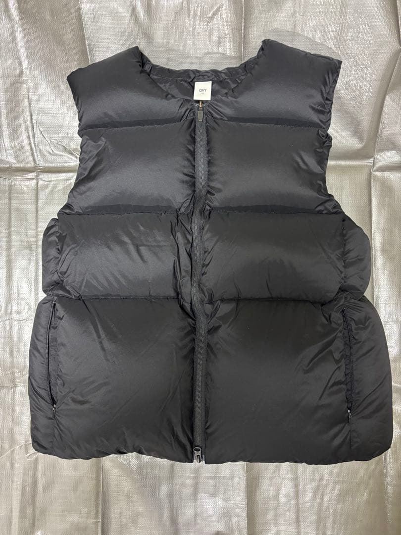 Collarless  Down Vest OVY ダウンベスト