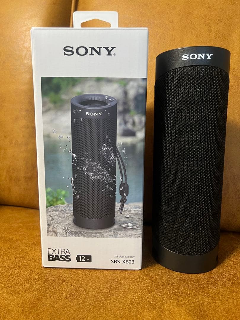 SONY ワイヤレスポータブルスピーカー SRS-XB23 B