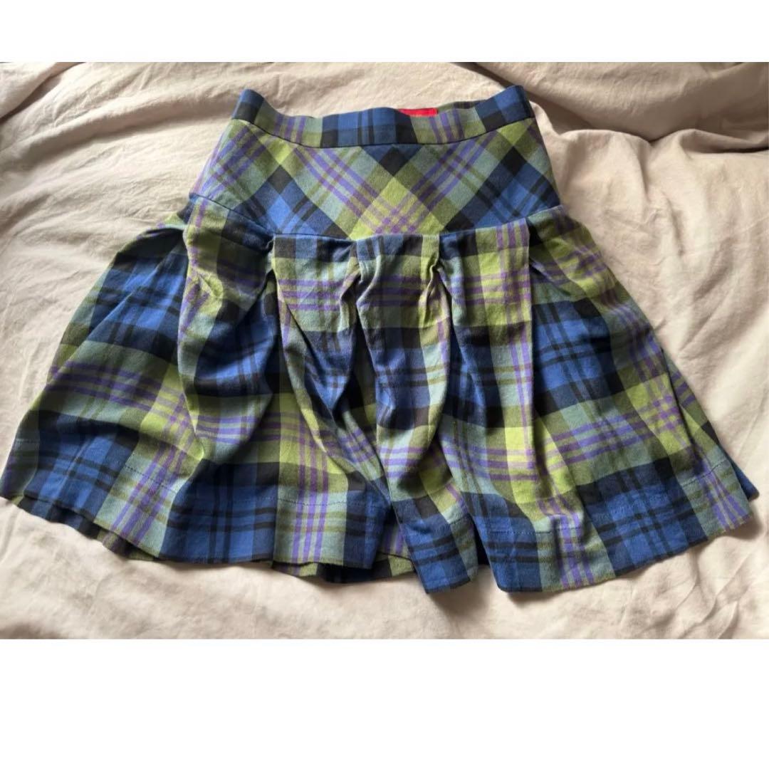Vivienne Westwood RED LABELチェックミニスカート