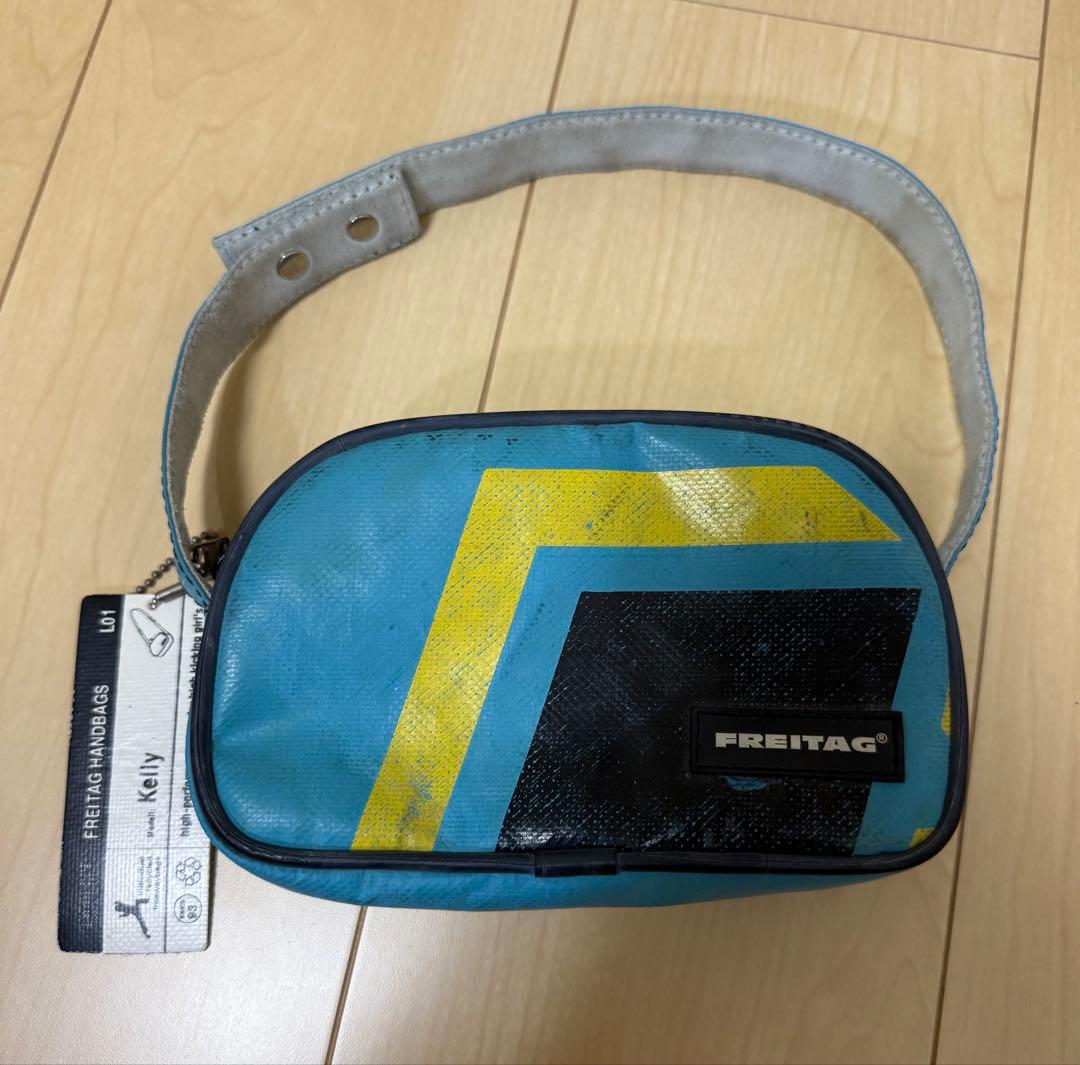 【廃盤・希少】FREITAG Kelly ショルダーバック青
