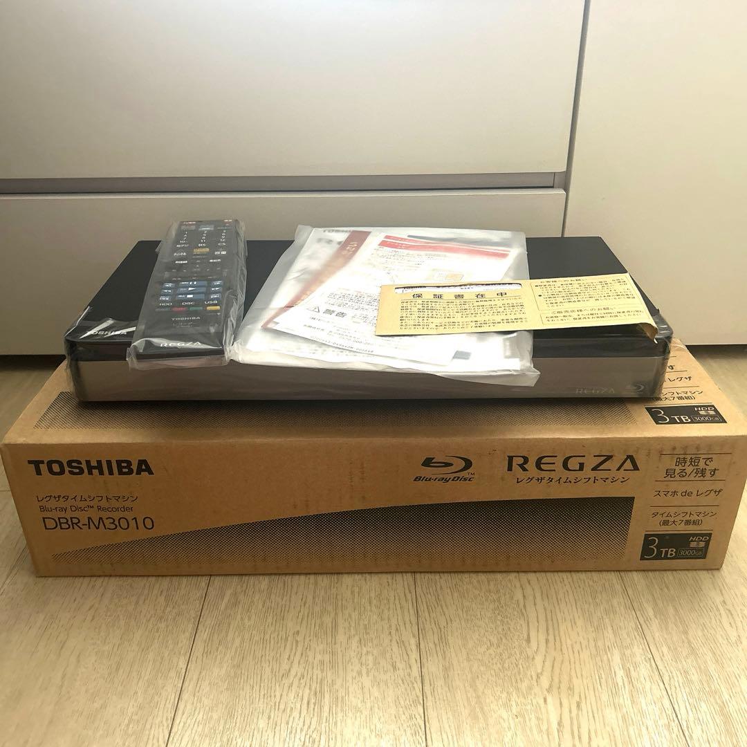 東芝REGZA ブルーレイレコーダー　タイムシフトマシンDBR-M3010