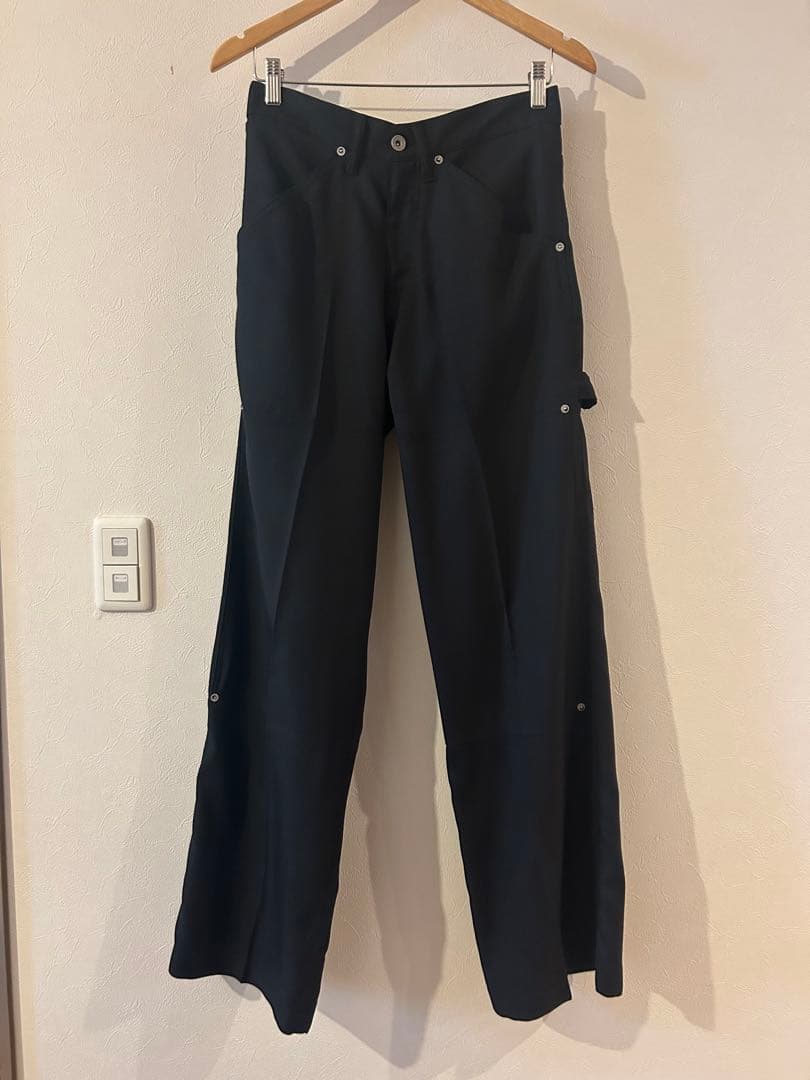 DAIRIKU ブラック ペインターパンツ