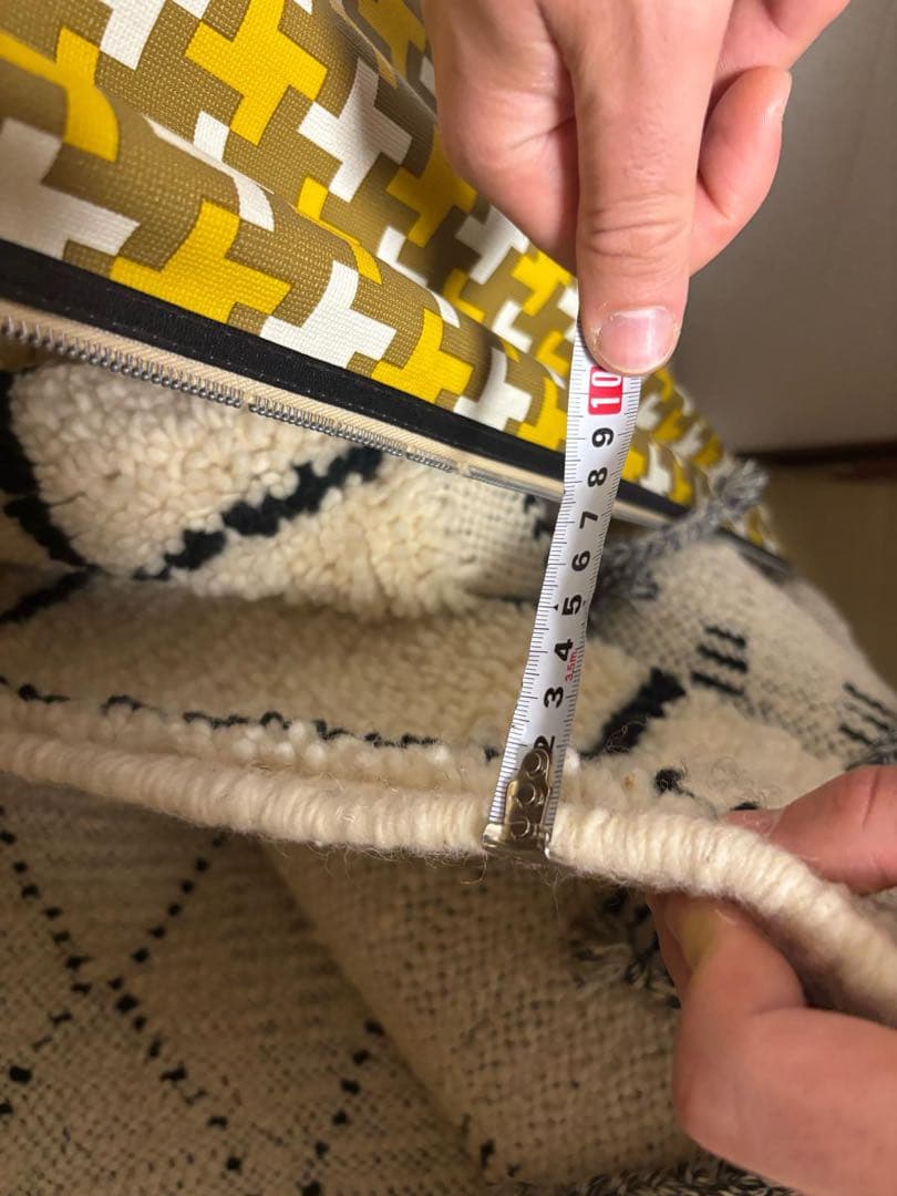 モロッコ製　ベニワレン　ラグ