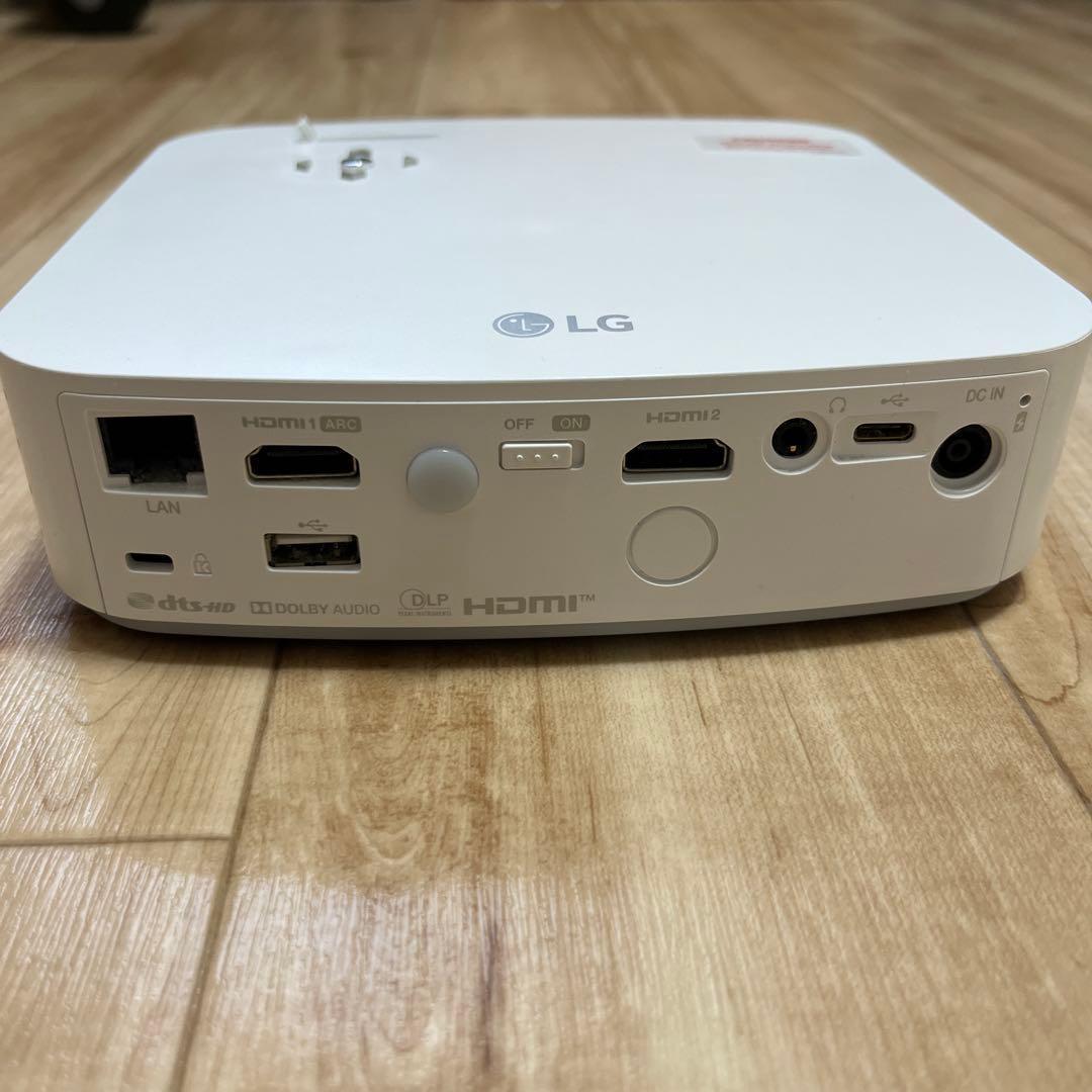 【動作確認済】LG PF50KS フルHD プロジェクター バッテリー内蔵