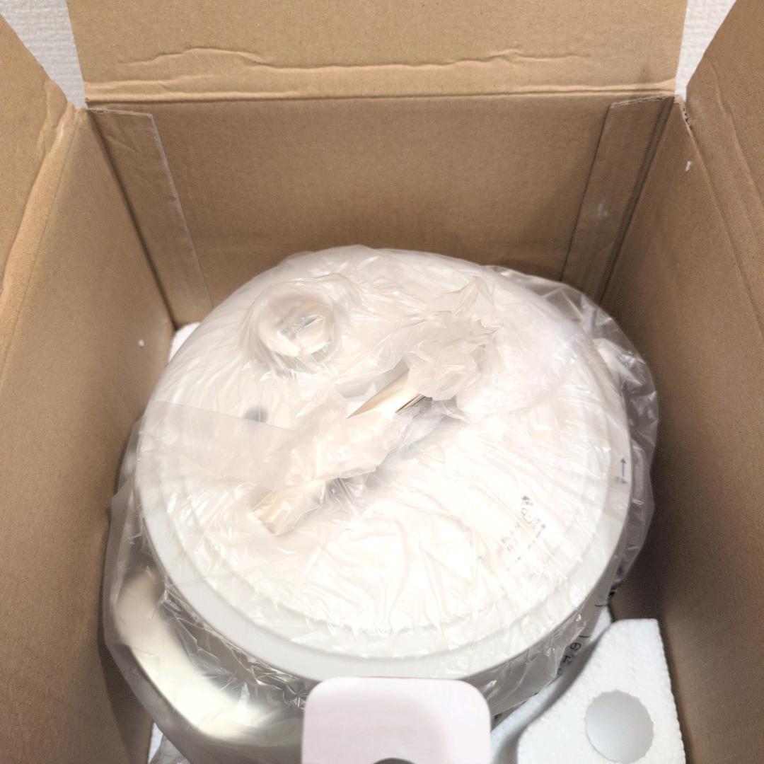 【新品・未使用】Re・De Pot 電気圧力鍋　2L ホワイト　リデポット