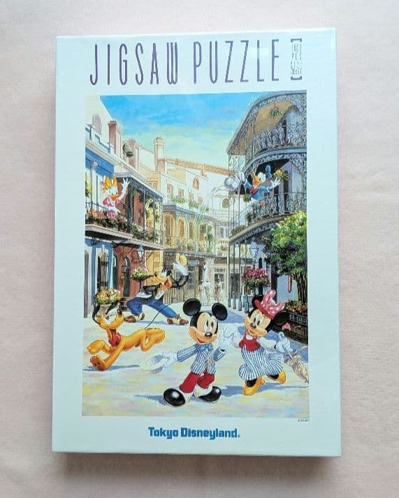 東京ディズニーランド限定『ロイヤルストリート』ジグソーパズル　廃盤　旧ロゴ