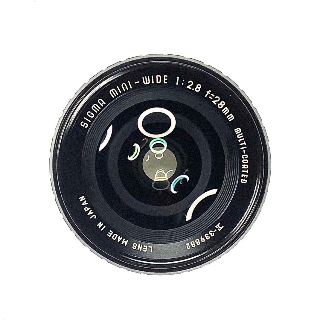 アサヒペンタックス SV／SIGMA mini-WIDE 28mm f2.8