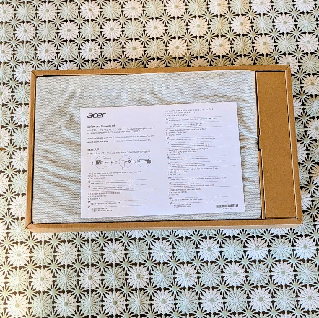 超美品 Acer ASV15-1BP 4K 裸眼3D 15.6型モニター