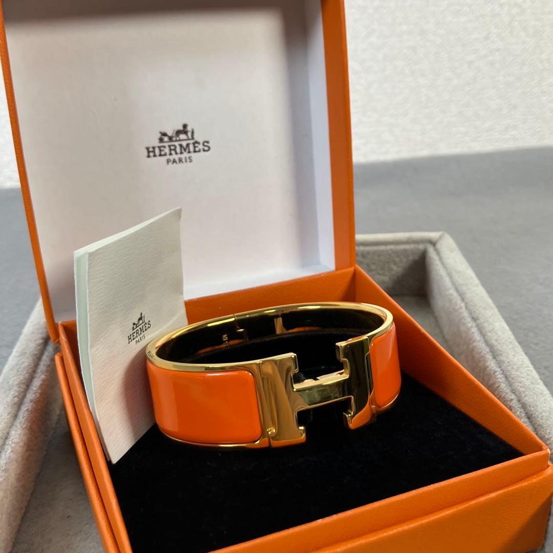 【美品】HERMES オレンジ \