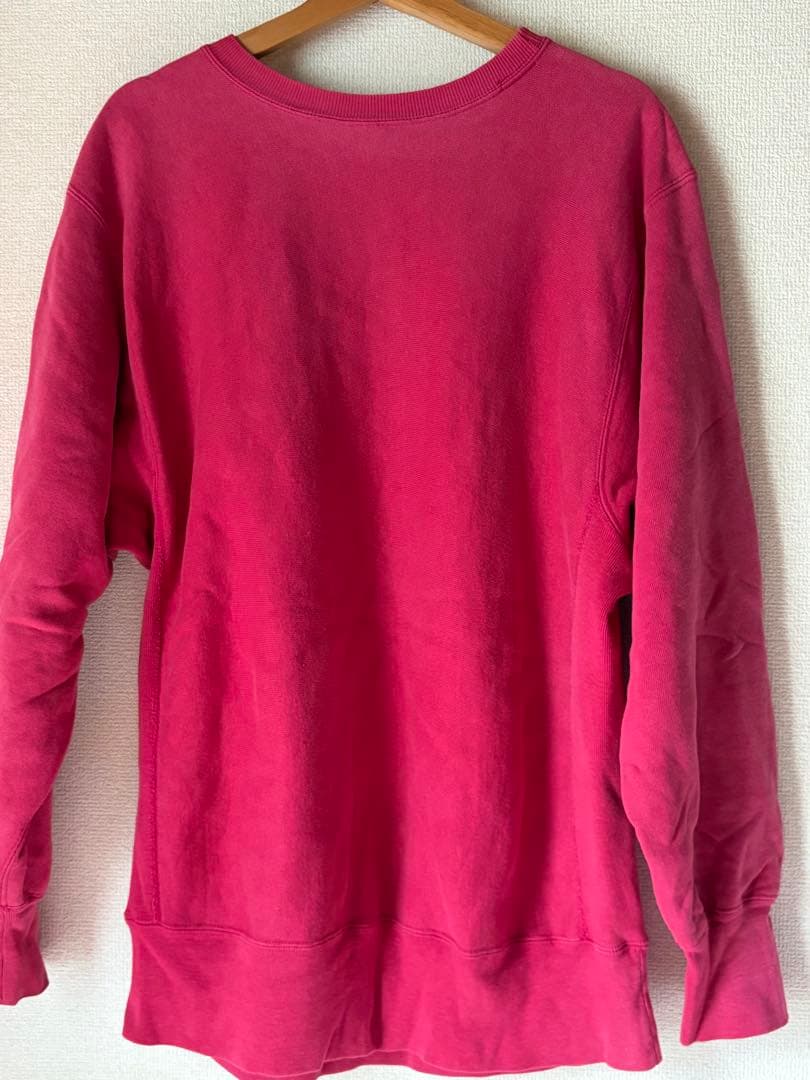 Ｋ*Ｋ様 チャンピオン　リバースウィーブ　ピンク　USA製 XL スウェット　パ