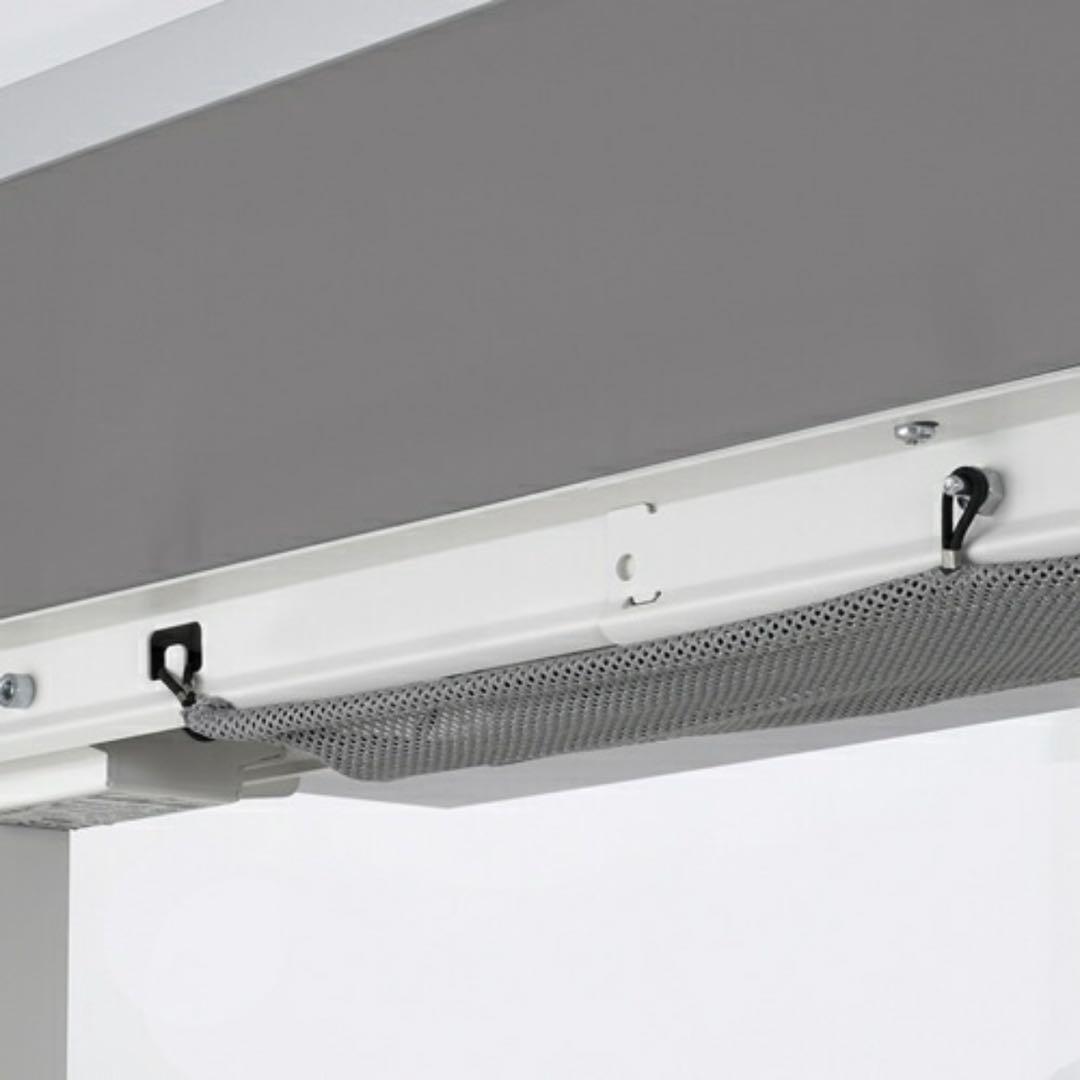 IKEA RODULF ロドゥルフ デスク 電動昇降式 グレー