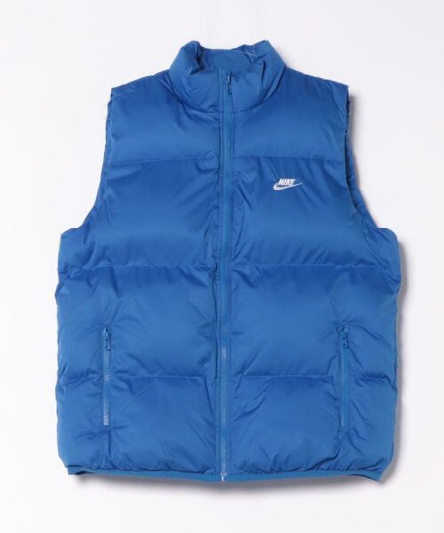 L 新品 ナイキ パファー ベスト 中綿 プリマロフト ダウンベスト メンズ