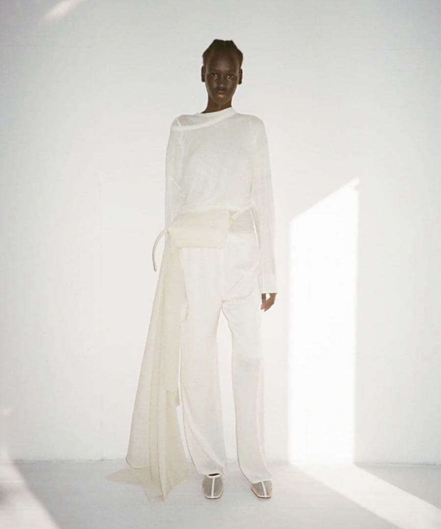 新品未使用　enof sheer cotton flip top