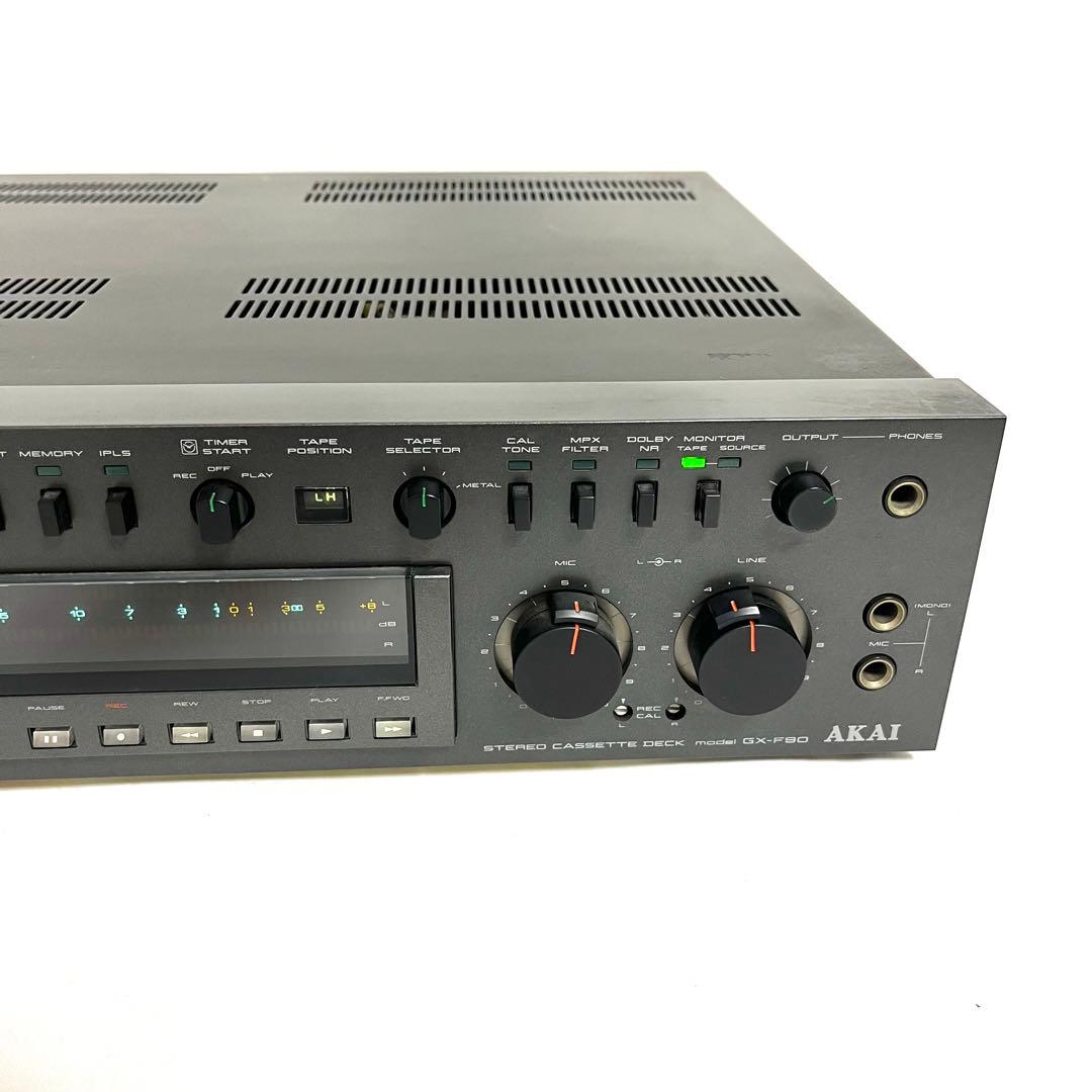 【希少】AKAI アカイ GX-F90 カセットデッキ